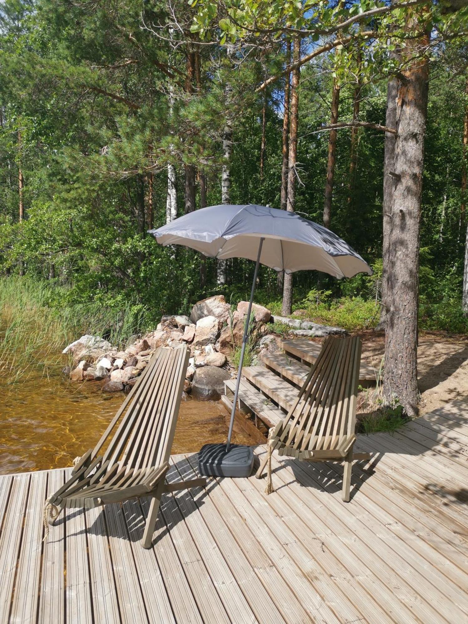 Patalaiska Cottage With Private Beach Ruokolahti Exterior foto
